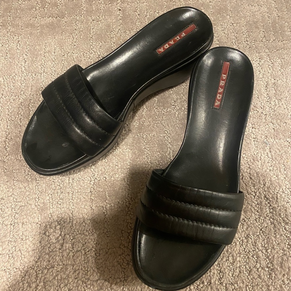 Prada Wedges 6.5